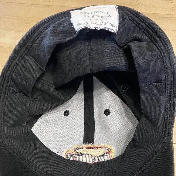 Mountain Dew Mens Vintage LiveWire 90s Embroidered Trucker Hat L/XL Black SP EXC - Picture 6 of 10